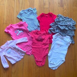 7 Piece Baby girl Clothes Size 3M